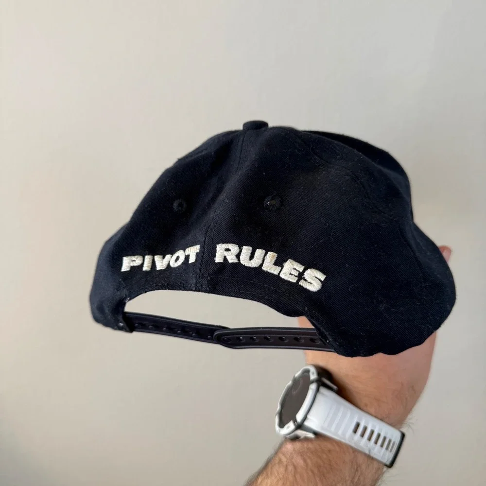 Pivot rules hatMens Navy‎ Blue Golf Embroidered Baseball Cap Snapback